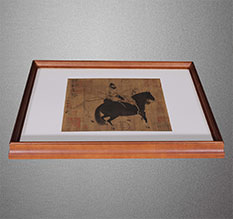 新平书画装裱配框服务案例